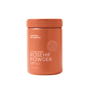 Australian Pet Organics Certified Organic Rosehip Powder 280g Meal Topper